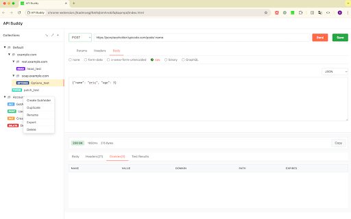 API Buddy :: HTTP API test tool, like postman