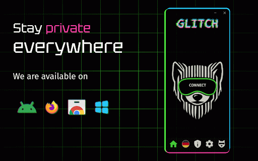Glitch VPN — Proxy for Browser :: VPN extension for browser. 3-day free trial. No logs. Anonymous access. Works on Android & Windows too.