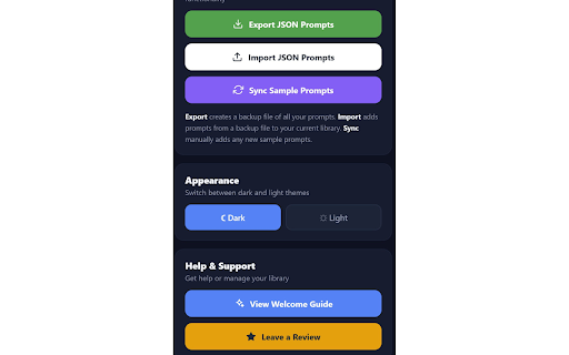 Jazmine AI :: Your personal AI prompt library. Organize prompts into colorful categories, favorite, track usage, and reuse them anywhere.