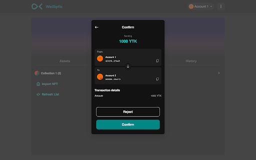WAuth :: Weilliptic Wallet is the ultimate tool for managing your assets on WeilChain, offering a seamless and secure experience.