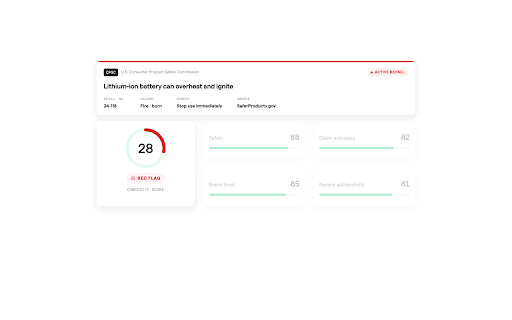 Sift :: Check any marketplace listing for red flags before you buy.