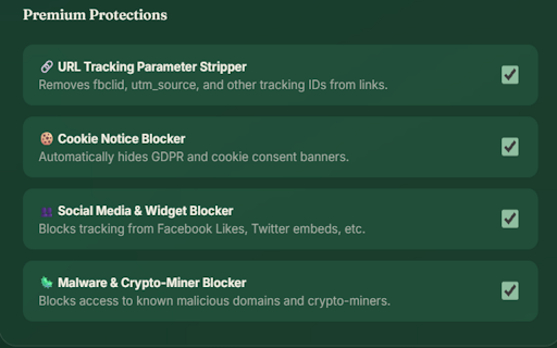 Infinity AdShield: Ultimate Ad & Tracker Blocker :: Blocks ads, trackers, and anti-adblock scripts with a minimal interface. Enjoy a faster, quieter browsing experience.