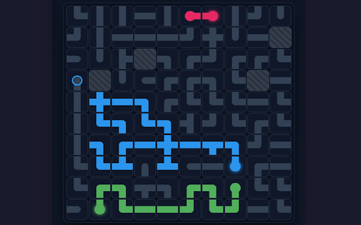 Water Connect: Pipe Puzzle Game :: Connect pipes to guide water from source to sink. A relaxing puzzle game with multiple difficulty levels.