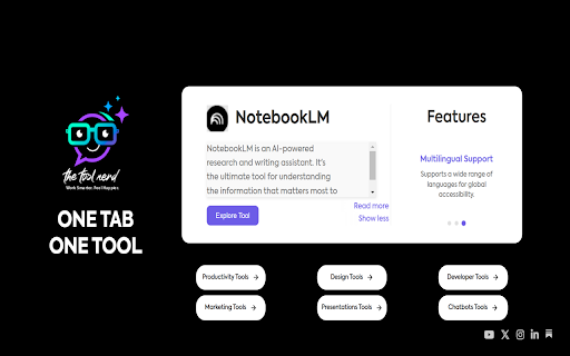 The Tool Nerd :: Daily productivity tool recommendations from The Tool Nerd
