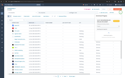 LeadDigger - One-click Contact Enrichment :: Enrich your CRM contacts in one click