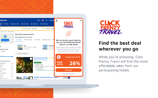 Click Frenzy Travel :: Save up to 60% off at 1,000,000+ hotels worldwide.
