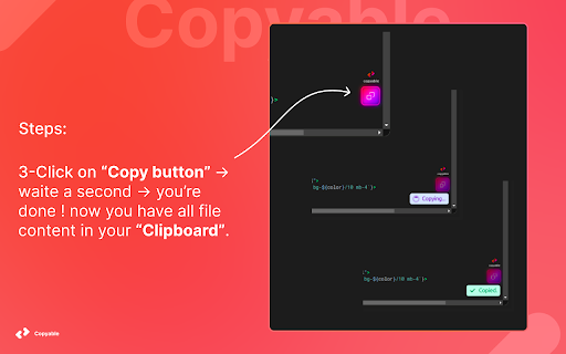 Copyable : Lovable code copy extension :: Copy any project's source code with one click from Lovable Code using this extension - developed by shihab soft.
