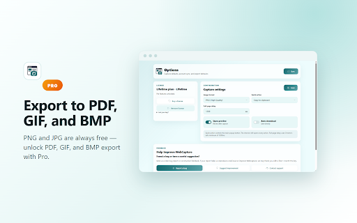 WebCapture - Full Page Screenshot & Scrolling Screen Capture :: Take full-page scrolling screenshots of any webpage. Annotate, redact, and export to PNG, JPG or PDF. Fast, private, no signup.