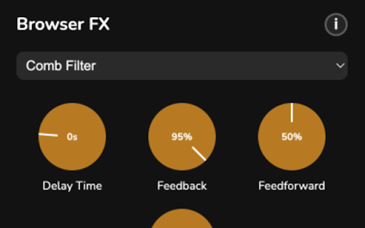 Browser FX :: Chrome extension that applies real-time audio effects to browser tabs