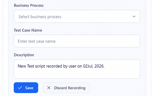 SyntraFlow Recorder :: Record user interactions on any website and export them as Playwright test scripts