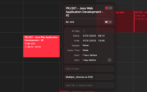 FPTU Schedule :: Modern Chrome extension for FPT University students to view and export schedules from FAP system to .ics calendar files.