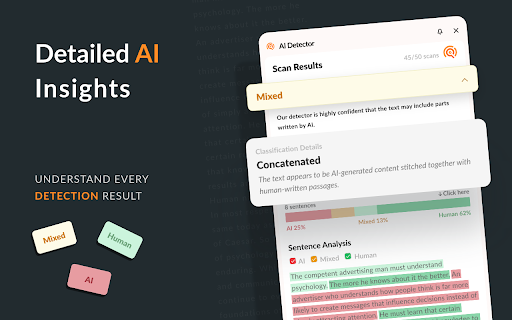 AI Detector :: Efficient AI Detector tool to analyze text writing content with AI checker technology