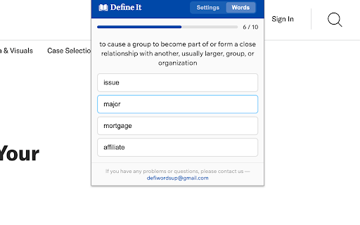 Define It :: Cambridge Dictionary definitions for selected words — see CEFR level, IPA, audio, and examples.