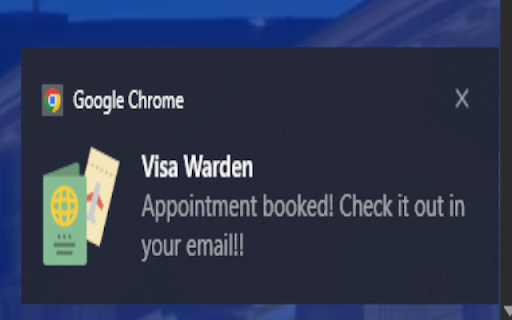 Visa Warden :: TLSContact automatic appointment booker