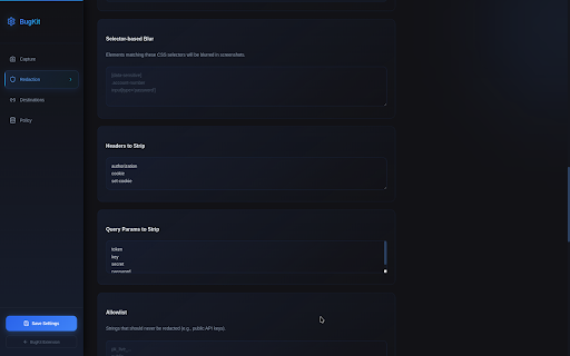 BugKit - Visual Bug Reporting & Session Replay :: The privacy-first bug reporting dashcam. Auto-capture screen, console logs, and network requests for faster debugging.
