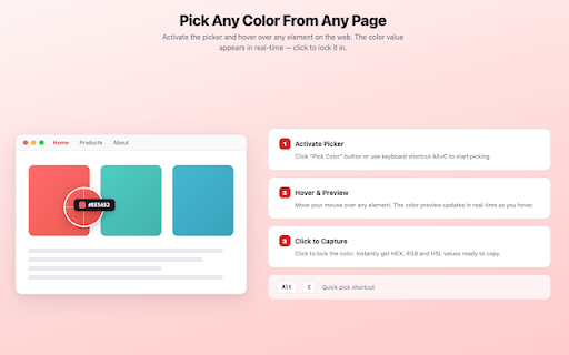 What a Color! - One-Click Color Picker :: One-click Color Picker & Color Inspiration Gallery