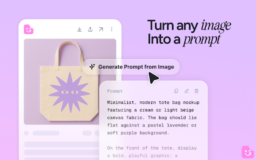 Snack it: Image to AI Prompt :: See it→Snack it→Prompt it!⚡ Stop losing inspiration. Save images, organize moodboards & generate powerful AI prompts in one click.