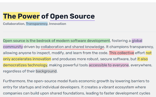 Quantum Highlighter PRO :: Web annotation system inspired by Zotero. Highlight, underline, and manage annotations on any page.