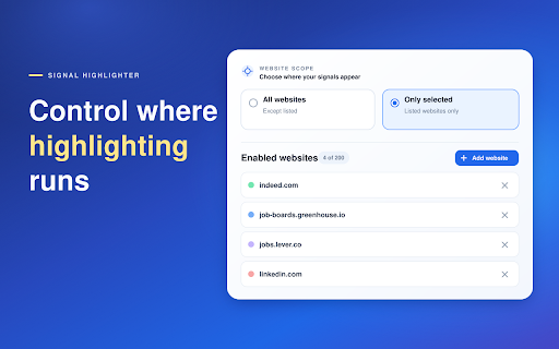 Signal Highlighter: Highlight Multiple Keywords :: Automatically highlight multiple keywords and phrases on web pages. Reuse profiles, navigate matches, and spot missing checks.
