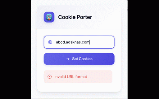 Cookie Porter :: Transfer cookies from one website to another.