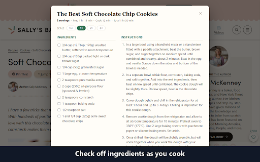 Recipe Distiller — Clean Recipe View :: Turn any recipe page into a clean, printable card — just ingredients and steps, with one-tap scaling. No ads, no life stories.