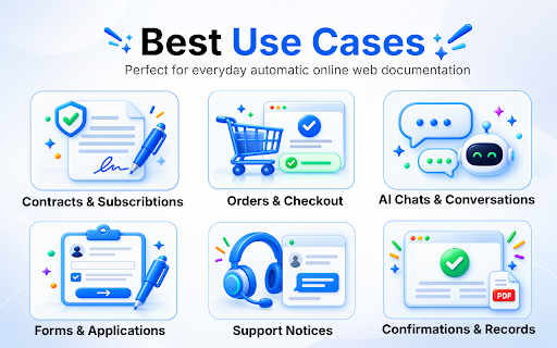 DocumentorIQ Pro – Multi-Page Screenshot PDF – AI-Ready Content :: Save web pages, sessions and scrollable chats as selectable-text PDFs or structured HTML. Processing stays on your device.