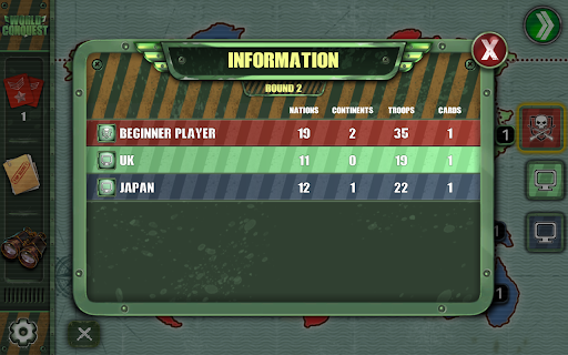 World Conquest Game in Browser - Free & Offline available :: Play World Conquest Game in Browser - Offline available - No ads - Free