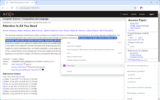 Citavi Picker :: Citavi Picker for Google Chrome