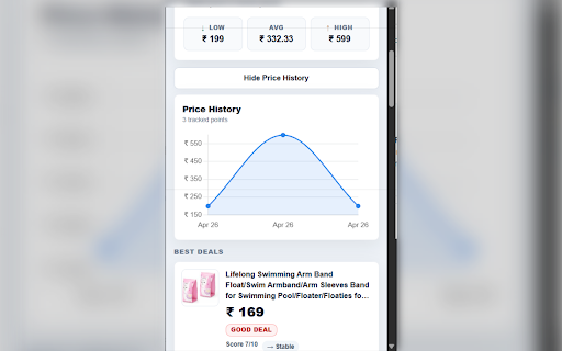 ShopSens – Smart Shopping Insights :: Get real-time Amazon price insights, detect best deals, and avoid overpaying. Buy smarter with ShopSense.