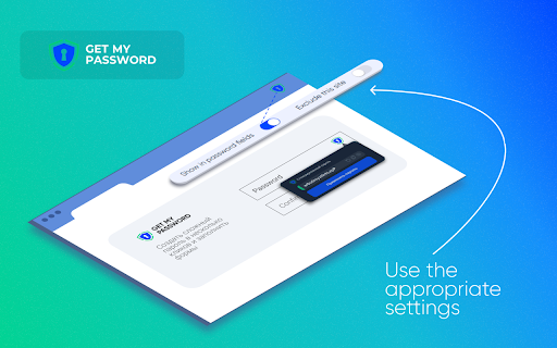 GetMyPassword - Create Strong, Random Passwords Instantly :: Fast and simple Chrome extension with an on-page widget for generating strong, random passwords directly in website forms