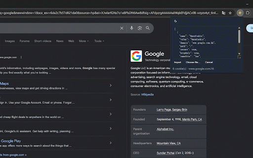 OpenCookie — Local Cookie Editor :: Trustworthy, local-only cookie editor for Manifest V3. View, edit, import/export cookies. Zero data upload.