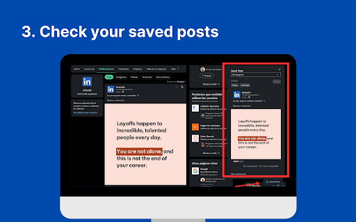 LinkedIn Organizer :: Categorize and search your saved LinkedIn posts with ease. No more endless scrolling—find what you need instantly!