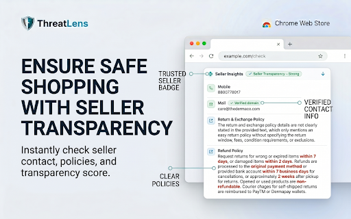 ThreatLens - AI Web Security & Phishing Detector :: Detect phishing, scams, and unsafe websites instantly with AI-powered real-time analysis