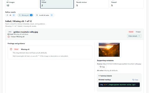 ART - Accessibility Review Tool :: Review images, alt text, and related accessibility signals directly in Chrome.
