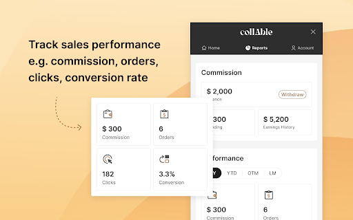 collAble Link Generator :: A simple, powerful tool designed to help you create custom, trackable collAble links.