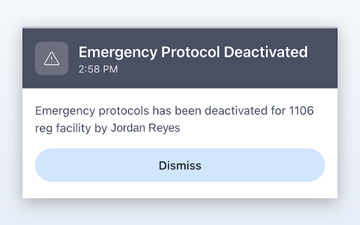K12S Emergency Alerts :: Plays a loud alert sound and shows a notification when your school activates an emergency protocol, even if the K12S tab is closed.