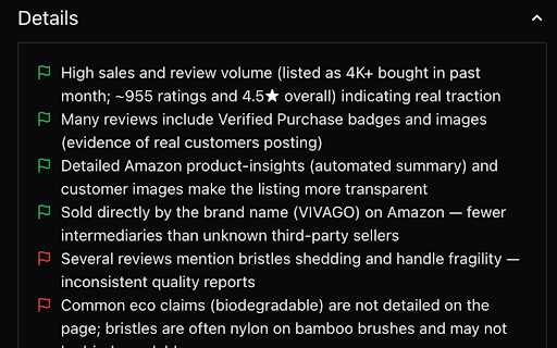 ShopSmart-AI :: Uses AI to assess seller and product quality