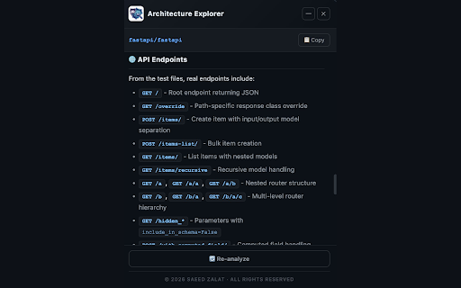 GitHub AI Architecture Explorer :: Instantly understand any GitHub repository's architecture using AI