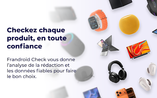 Frandroid Check :: Avant d’acheter, checkez avec Frandroid.