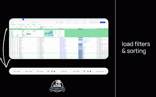 Load Board Power :: Extension for dispatchers and carriers that will help you book loads way faster and easier.
With classic Power DAT interface and…