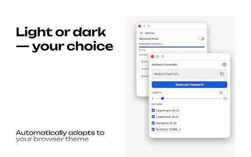 Random Password Generator :: Generate secure random passwords with customizable options.