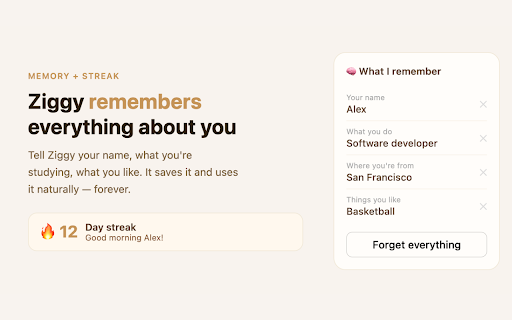 Ziggy – The AI Dog on Your Screen :: An AI-powered assistant that chats, compares deals, and keeps you company on any website!