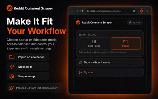 Reddit Comments Scraper - CSV & JSON :: Grab every comment and reply from any Reddit thread and export them to CSV or JSON. Powered by the FetchLayer API.