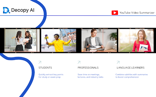 Decopy AI | YouTube Summary & Transcript Generator :: AI-powered tool to summarize YouTube transcripts and capture key insights instantly.