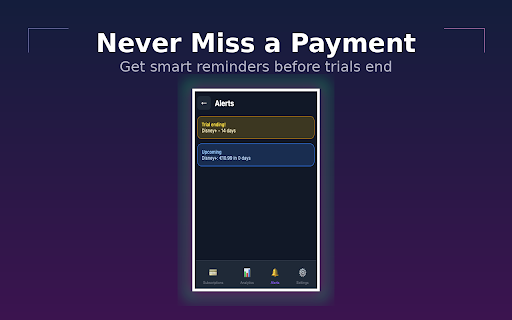 SubTrack Pro - Subscription Manager :: Track subscriptions, get reminders, compare prices across regions. Never miss a payment or trial ending again!