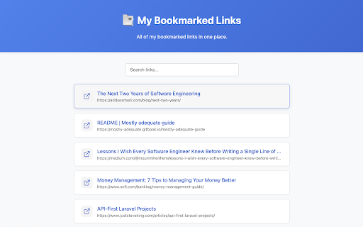 Pockets - Save Links :: A browser extension to save and manage your favorite links easily.