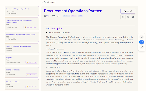 Hire.Monster: Application Tracker :: Add jobs from any page to your Hire.Monster tracker.