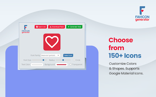 Favicon Generator :: Quickly create favicons from images or text and download single sizes or all icons in a ZIP package.