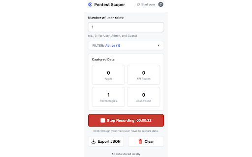 Cobalt Scoping Assistant :: A lightweight tool to record web application usage for penetration test scoping