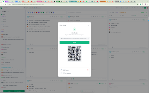Tabone :: Visual Tab Manager with AI Auto-Grouping & Sidebar. Pro Session backup, Kanban Boards, TODOs & Cloud Sync. Save up to 95% RAM.